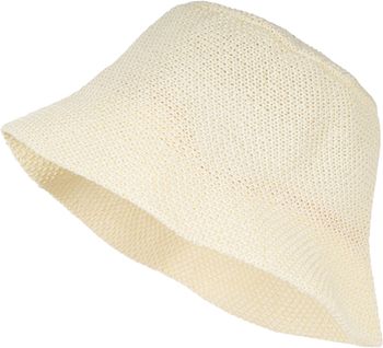 styleBREAKER Damen Papierstroh Sonnenhut | faltbarer Fischerhut | leichter Bucket Hat mit Schweißband | Sommerhut mit Krempe als Sonnenschutz für Outdoor Strand Freizeit