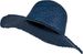 styleBREAKER Damen Strohhut Papierstroh mit luftigem Flechtmuster, breite ausgefranste Krempe, Sonnenhut, Schlapphut 04025033
