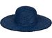 styleBREAKER Damen Strohhut Papierstroh mit luftigem Flechtmuster, breite ausgefranste Krempe, Sonnenhut, Schlapphut 04025033
