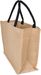 styleBREAKER Leinen Henkeltasche mit Traumfänger Print im Boho Style | Damen Shopper mit Reißverschluss | Sommer Strandtasche 41 x 33 x 17 cm