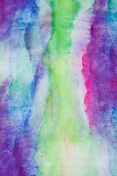 styleBREAKER Damen Loop Schal mit buntem Aquarell Farbverlauf Muster, leichter sommerlicher Schlauchschal mehrfarbig 01016220