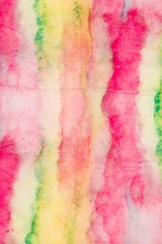styleBREAKER Damen Loop Schal mit buntem Aquarell Farbverlauf Muster, leichter sommerlicher Schlauchschal mehrfarbig 01016220