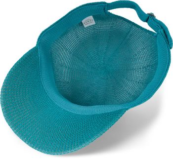 styleBREAKER Papierstroh Baseball Cap einfarbig | luftiges Sommer Basecap mit Metallschnalle verstellbar | Unisex Cap mit Schweißband für Damen und Herren