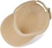 styleBREAKER Papierstroh Baseball Cap einfarbig | luftiges Sommer Basecap mit Metallschnalle verstellbar | Unisex Cap mit Schweißband für Damen und Herren