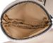 styleBREAKER Damen Halbmond Crossbody Schultertaschen Set 2-Teilig, Schultergurt mit Zick-Zack Rauten Muster 02012396