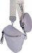 styleBREAKER Damen Halbmond Crossbody Schultertaschen Set 2-Teilig, Schultergurt mit Zick-Zack Rauten Muster 02012396
