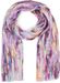 styleBREAKER Damen Schal mit buntem Streifen Farbverlauf Muster und Metallic Akzenten, Stola mehrfarbig gestreift 01016222
