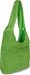 styleBREAKER Damen Papierstroh Beuteltasche mit langen Henkeln | sommerliche Flechttasche mit Reißverschluss | Strandtasche Schultertasche