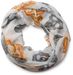 styleBREAKER Loop Schlauchschal im Mexico Style mit Totenkopf Skull Muster, Schal, Tuch, Damen 01018055