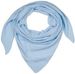 styleBREAKER Damen Musselin Dreieckstuch aus 100% Baumwolle | Weiches und leichtes Halstuch für Damen Unifarben | Stylisches Tuch für jede Jahreszeit - Made in Italy, 196 x 84 cm