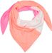 styleBREAKER Damen Musselin Dreieckstuch 3-farbig | Pastell Schal aus Baumwolle für Frühling & Sommer | Leichtes Dreieckstuch aus Musselin Stoff | Made in Italy