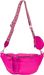 styleBREAKER Damen Halbmond Crossbody Schultertaschen Set 3-Teilig, Schultergurt mit Muster, Schlüsselanhänger, Börse 02012398