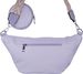 styleBREAKER Damen Halbmond Crossbody Schultertaschen Set 3-Teilig, Schultergurt mit Muster, Schlüsselanhänger, Börse 02012398