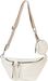 styleBREAKER Damen Halbmond Crossbody Schultertaschen Set 3-Teilig, Schultergurt mit Muster, Schlüsselanhänger, Börse 02012398