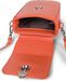 styleBREAKER Damen Box Bag Umhängetasche Einfarbig mit Magnetverschluss, 8 Kartenfächer mit Druckknopf, Crossbag 02012399