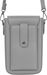 styleBREAKER Damen Box Bag Umhängetasche Einfarbig mit Magnetverschluss, 8 Kartenfächer mit Druckknopf, Crossbag 02012399