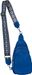 styleBREAKER Damen One Shoulder Rucksack, Geometrisch gemusterter Schultergurt, Einfarbige Crossbody Bag, Cityrucksack, Sling Bag 02012400