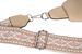 styleBREAKER Damen One Shoulder Rucksack, Geometrisch gemusterter Schultergurt, Einfarbige Crossbody Bag, Cityrucksack, Sling Bag 02012400
