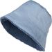 styleBREAKER Unisex Wende Fischerhut in Veloursleder Optik / Teddyfell, warmer 2 in 1 Wendehut, Bucket Hat Herbst Winter 04025037