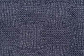 styleBREAKER Damen XXL Strick Dreieck Schal Einfarbig mit Schachbrett Strickmuster, Maxi Schal, Dreieckstuch, Warmes Winter Tuch 01020047