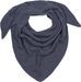 styleBREAKER Damen XXL Strick Dreieck Schal Einfarbig mit Schachbrett Strickmuster, Maxi Schal, Dreieckstuch, Warmes Winter Tuch 01020047