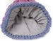 styleBREAKER Kinder Strick Bommelmütze mit Zopfmuster und gestreifter Krempe, Fleece Futter Winter, 3-5 Jahre 04024206