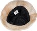 styleBREAKER Damen Fischerhut in Teddyfell im Ombré Look, warmer Bucket Hat Herbst Winter, Farbverlauf Muster Bunt 04025038