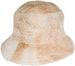 styleBREAKER Damen Fischerhut in Teddyfell im Ombré Look, warmer Bucket Hat Herbst Winter, Farbverlauf Muster Bunt 04025038