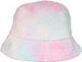 styleBREAKER Damen Fischerhut in Teddyfell im Ombré Look, warmer Bucket Hat Herbst Winter, Farbverlauf Muster Bunt 04025038
