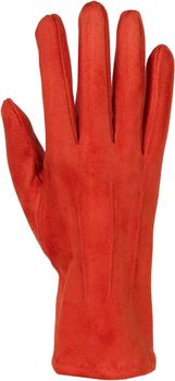 styleBREAKER Damen Touchscreen Handschuhe Einfarbig mit Ziernähten, warme Fingerhandschuhe, Winter 09010043
