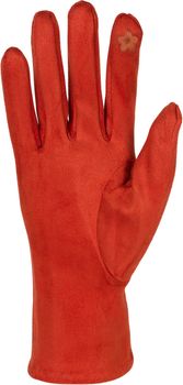 styleBREAKER Damen Touchscreen Handschuhe Einfarbig mit Ziernähten, warme Fingerhandschuhe, Winter 09010043