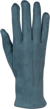 styleBREAKER Damen Touchscreen Handschuhe Einfarbig mit Ziernähten, warme Fingerhandschuhe, Winter 09010043