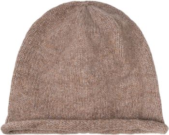 styleBREAKER Unisex Oversize Strick Beanie Mütze mit Rollrand, Warme Winter Strickmütze Einfarbig, loose fit 04024207