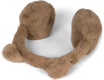 styleBREAKER Kinder Ohrenwärmer aus Plüsch mit Öhrchen, warme kuschlig weiche Winter Ohrenschützer, Earmuffs 04026067