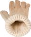 styleBREAKER Damen Strick Handschuhe mit Farbverlauf Muster, Winter Ombré Strickhandschuhe, Fingerhandschuhe 09010045