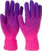 styleBREAKER Damen Strick Handschuhe mit Farbverlauf Muster, Winter Ombré Strickhandschuhe, Fingerhandschuhe 09010045