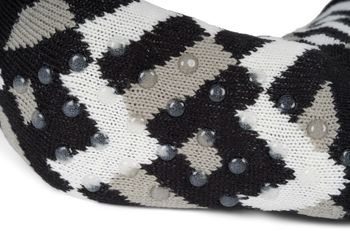 styleBREAKER Unisex ABS Stoppersocken mit Geometrischem Muster, warme ABS-Socken, Größe 35-42 EU / 5-10 US / 4-8 UK 08030012