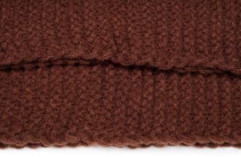styleBREAKER Unisex Strick Loop Schal Einfarbig mit Wellenmuster, warmer Winter Strickschal, Schlauchschal 01018169