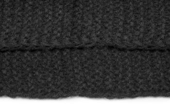 styleBREAKER Unisex Strick Loop Schal Einfarbig mit Wellenmuster, warmer Winter Strickschal, Schlauchschal 01018169