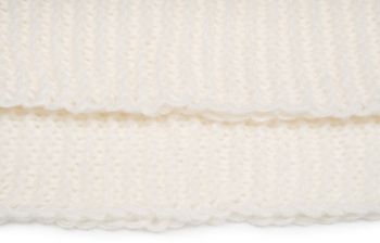 styleBREAKER Unisex Strick Loop Schal Einfarbig mit Wellenmuster, warmer Winter Strickschal, Schlauchschal 01018169