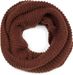 styleBREAKER Unisex Strick Loop Schal Einfarbig mit Wellenmuster, warmer Winter Strickschal, Schlauchschal 01018169