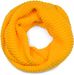 styleBREAKER Unisex Strick Loop Schal Einfarbig mit Wellenmuster, warmer Winter Strickschal, Schlauchschal 01018169