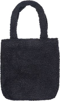 styleBREAKER Damen Tasche aus Teddyfell mit breiten Henkeln | kuschelige Beuteltasche mit Magnetverschluss | weich gefüttert & ideal als Shopper