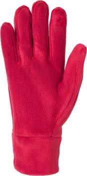 styleBREAKER Damen Touchscreen Fleece Handschuhe Einfarbig, warme Fingerhandschuhe, Winter 09010047