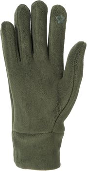 styleBREAKER Damen Touchscreen Fleece Handschuhe Einfarbig, warme Fingerhandschuhe, Winter 09010047