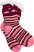 styleBREAKER Unisex ABS Stoppersocken mit Streifen Flamingo Muster, warme ABS-Socken, Größe 35-42 EU / 5-10 US / 4-8 UK 08030013