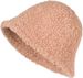 styleBREAKER Damen Fischerhut in Teddyfell Optik Einfarbig, warmer Bucket Hat Herbst Winter Unifarben 04025039