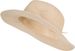 styleBREAKER Damen Panama Sonnenhut mit dünnem Hutband, Strohhut, Schlapphut, Sommerhut, Fedora Hut 04025040