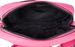 styleBREAKER Damen Umhängetaschen Set 2-Teilig, gemusterter Schultergurt und ovale Börse, Rechteckige Crossbody Bag Einfarbig 02012405