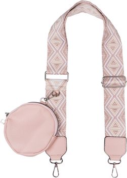 styleBREAKER Taschen Schulterriemen verstellbar geometrisch gemustert mit kleiner Börse, Wechsel Taschengurt, Handyband, Handykette 02013035